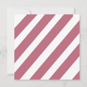 Paarse Rock Star Rock 'Dag Baby shower Uitnodiging (Achterkant)