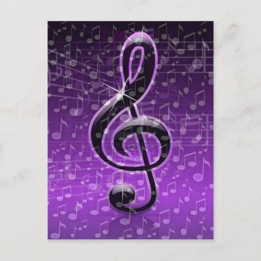 Paarse Rocks._ Briefkaart (Voorkant)