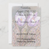 PAARSE ROCUSSEN WEDDINVITATIE KAART (Achterkant)