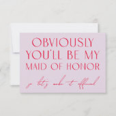 Paarse & Rode wil je mijn eremedaille voorstel zij Kaart (Voorkant)