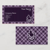 Paarse Rodeo Visitekaartje (Voorkant / Achterkant)