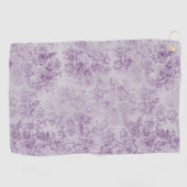 paarse, roestachtige, shabbykwikhoudende, bleke la golfhanddoek (Horizontaal)