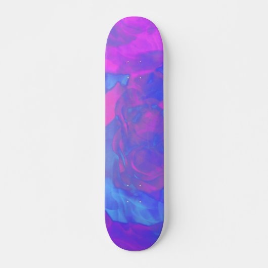 Paarse rokerfokkaarten skateboard (Voorkant)