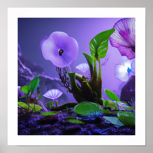 Paarse Romance Poster (Voorkant)