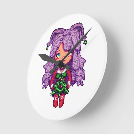 Paarse Ronde Klok (Hoek)