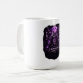 Paarse Ronin Schaduw Koffiemok (Voorkant links)