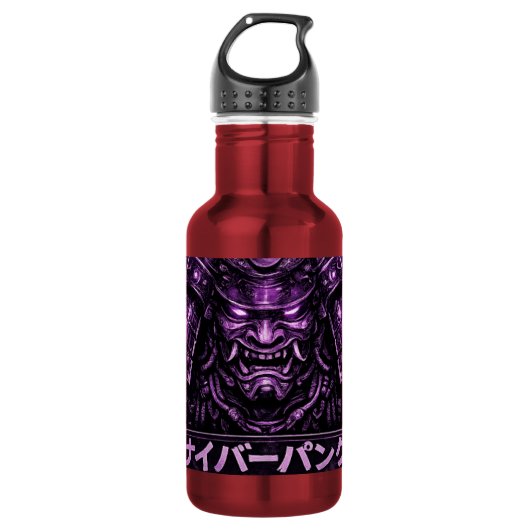 Paarse Ronin Schaduw Waterfles (Voorkant)
