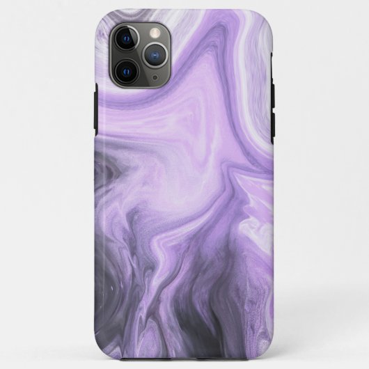 Paarse rook Modern Abstract Case-Mate iPhone Case (Achterkant)