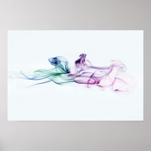 Paarse rook poster (Voorkant)