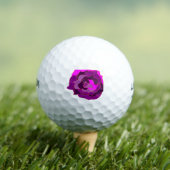 PAARSE ROOS 2 GOLFBALLEN (Insitu Shirt)