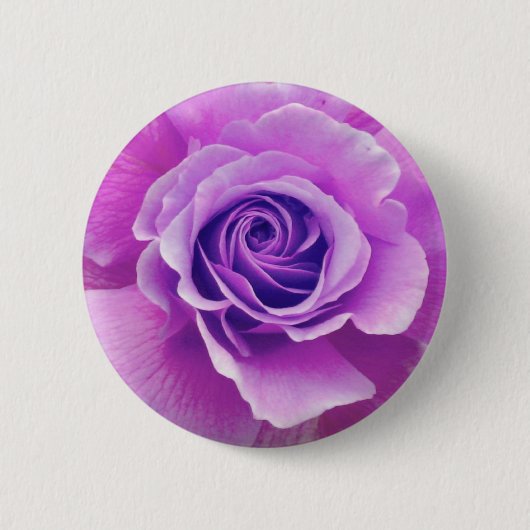 Paarse Roos Button (Voorkant)