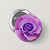 Paarse Roos Button (Voorkant /achterkant)