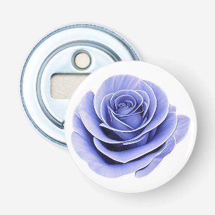 Paarse Roos Button Flesopener