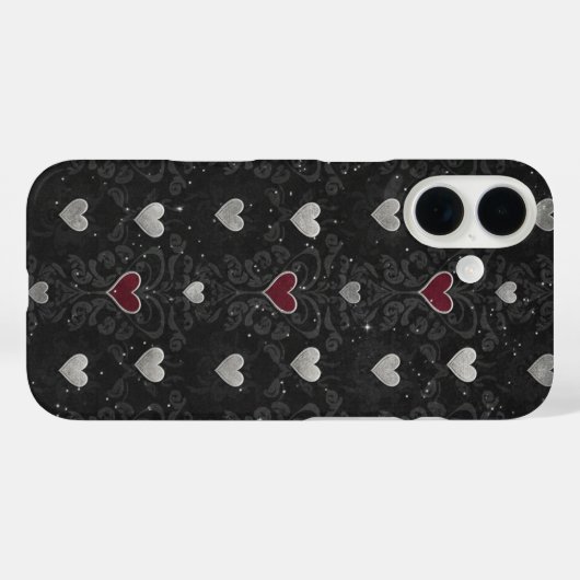 Paarse Roos Case-Mate iPhone Case (Achterkant (horizontaal))