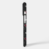 Paarse Roos Case-Mate iPhone Case (Achterkant / Links)