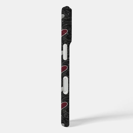 Paarse Roos Case-Mate iPhone Case (Achterkant / Rechts)