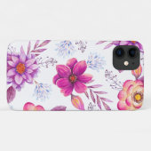 Paarse roos Case-Mate iPhone case (Achterkant (horizontaal))
