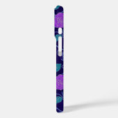 Paarse Roos Case-Mate iPhone Case (Achterkant / Links)