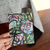 Paarse Roos collage Briefkaart