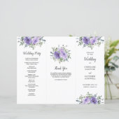 Paarse Roos Eucalyptus Orde van de Dienst (Staand voorkant)