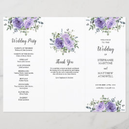 Paarse Roos Eucalyptus Orde van de Dienst