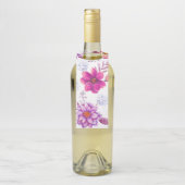 Paarse roos flessenhanger (Op fles)