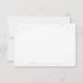 Paarse Roos Gouden Elegante Sparkle Jurk RSVP (Achterkant)