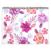 Paarse roos kalender (Hoes)