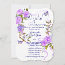 Paarse Roos Romantiek Vrijgezellenfeest