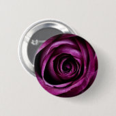 paarse roos ronde button 5,7 cm (Voorkant /achterkant)
