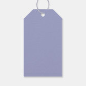 Paarse roos rouwlint labelstickers cadeaulabel (Achterkant)