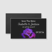 Paarse Roos Sla de datum op (Voorkant / Achterkant)