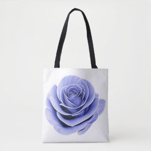 Paarse Roos Tote Bag