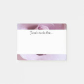 Paarse Roos Weddenfoto Post-it® Notes (Voorkant)