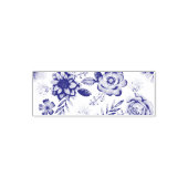 Paarse roos zelfinktende stempel (Design)