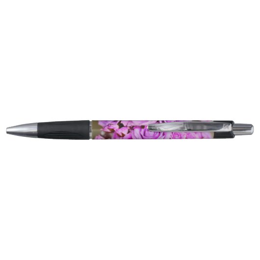 Paarse Rose Bouquet Pen (Achterkant)