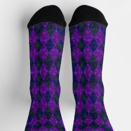Paarse Royal Argyle Sokken