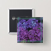 Paarse Royale-Button Vierkante Button 5,1 Cm (Voorkant /achterkant)