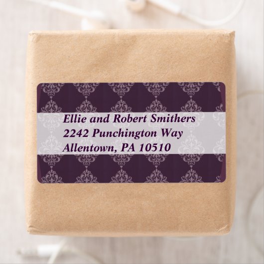 Paarse Royale Etiket (Insitu)