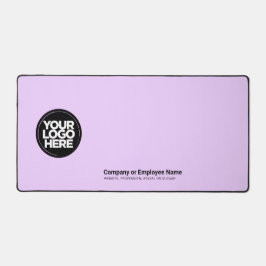 Paarse Roze | Aangepaste zakelijke Logo naam, slog Bureaumat