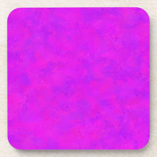 Paarse Roze Abstract Patroon Bier Onderzetter