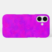 Paarse Roze Abstract Patroon Case-Mate iPhone Case (Achterkant (horizontaal))