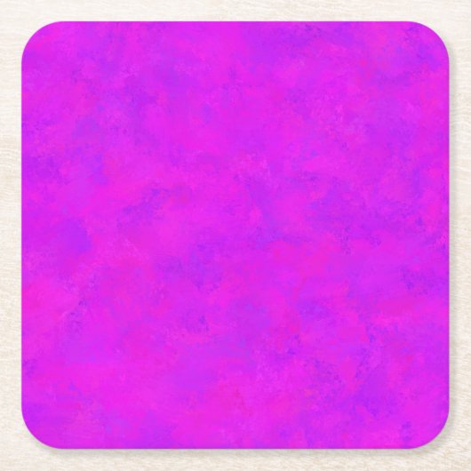 Paarse Roze Abstract Patroon Kartonnen Onderzetters (Voorkant)