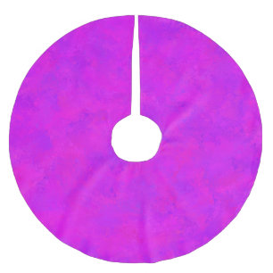 Paarse Roze Abstract Patroon Kerstboom Rok