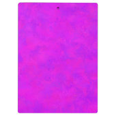 Paarse Roze Abstract Patroon Klembord (Achterkant)