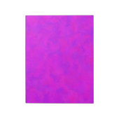 Paarse Roze Abstract Patroon Notitieblok (Linkerzijde)