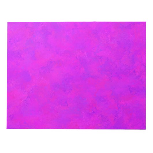 Paarse Roze Abstract Patroon Notitieblok (Voorkant)