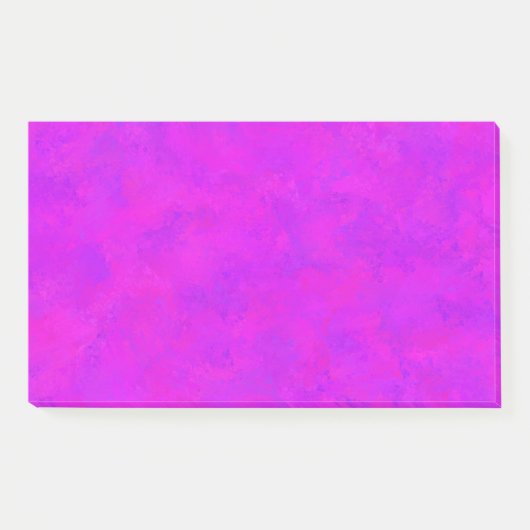 Paarse Roze Abstract Patroon Post-it® Notes (Voorkant)