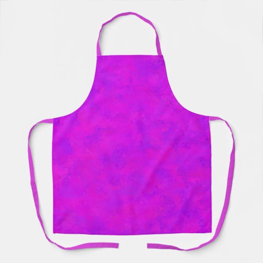 Paarse Roze Abstract Patroon Schort (Voorkant)