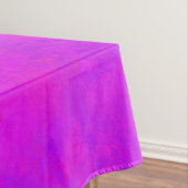 Paarse Roze Abstract Patroon Tafelkleed (Voorbeeld)